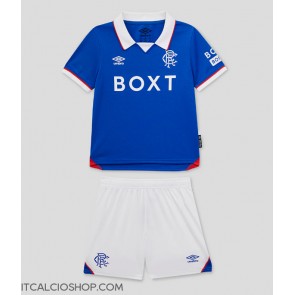 Rangers Prima Maglia Bambino 2025-26 Manica Corta (+ Pantaloni corti)